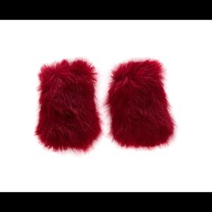 Designer Faux Fur Shoe Embellishments